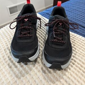 Columbia Women's  Vertisol Trail Hiking Shoe Black/Pink Sz 10.5